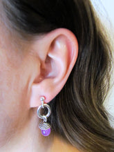 Load image into Gallery viewer, ROSE VIOLET Earrings