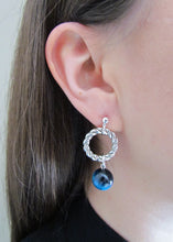 Load image into Gallery viewer, CAT BLUE Earrings