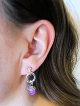 Load image into Gallery viewer, ROSE VIOLET Earrings
