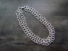 Load image into Gallery viewer, KATE 2 in 1 Silver Necklace
