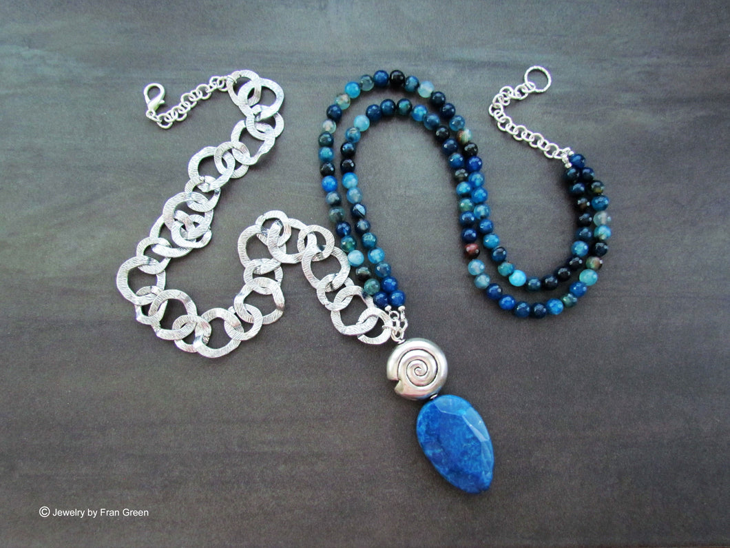 PRUSSIAN BLUE Necklace